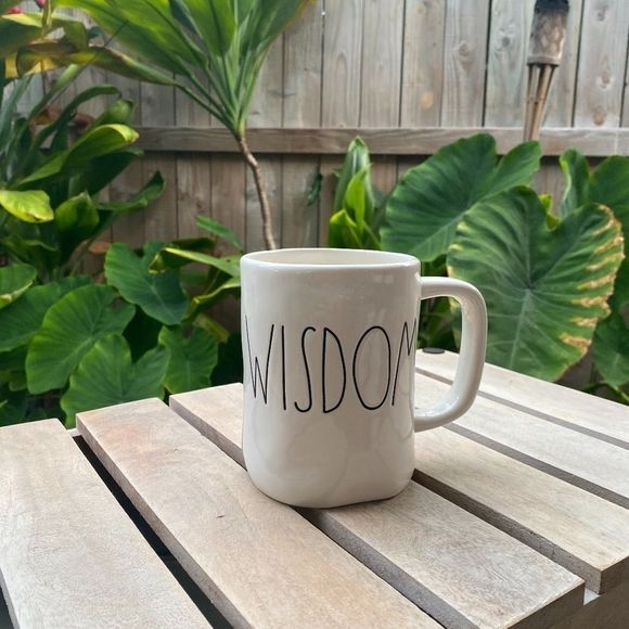 RAE DUNN "WISDOM" MUG - Picture 2 of 4
